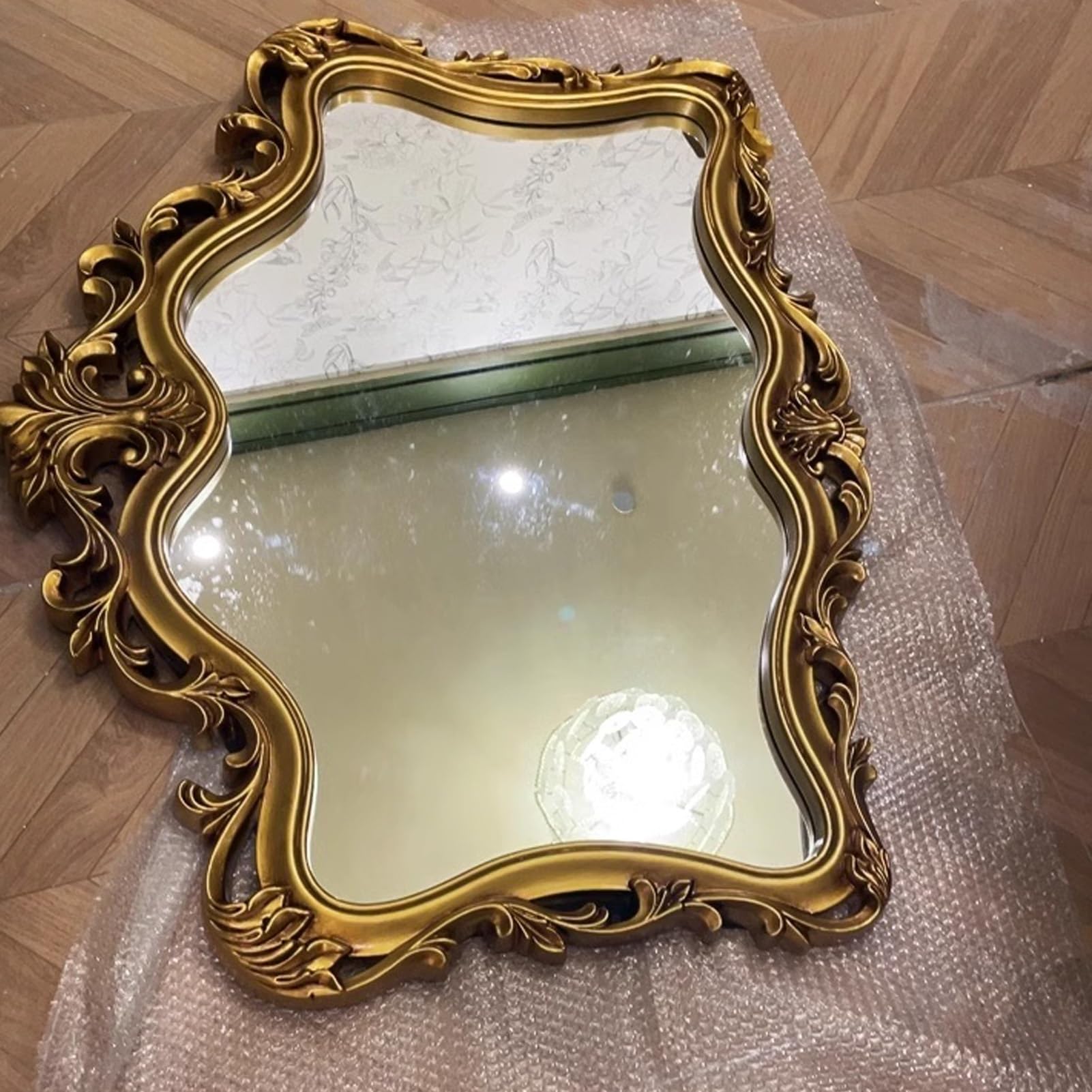 フランス アンティーク l and Mirror Screen 鏡 Amazon.com: UMJIGF Vintage Home Decor Mirror, 37