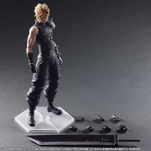 Miniatura 9 de FIgura de acción Final Fantasy VII Remake Cloud Strife Play Arts Kai