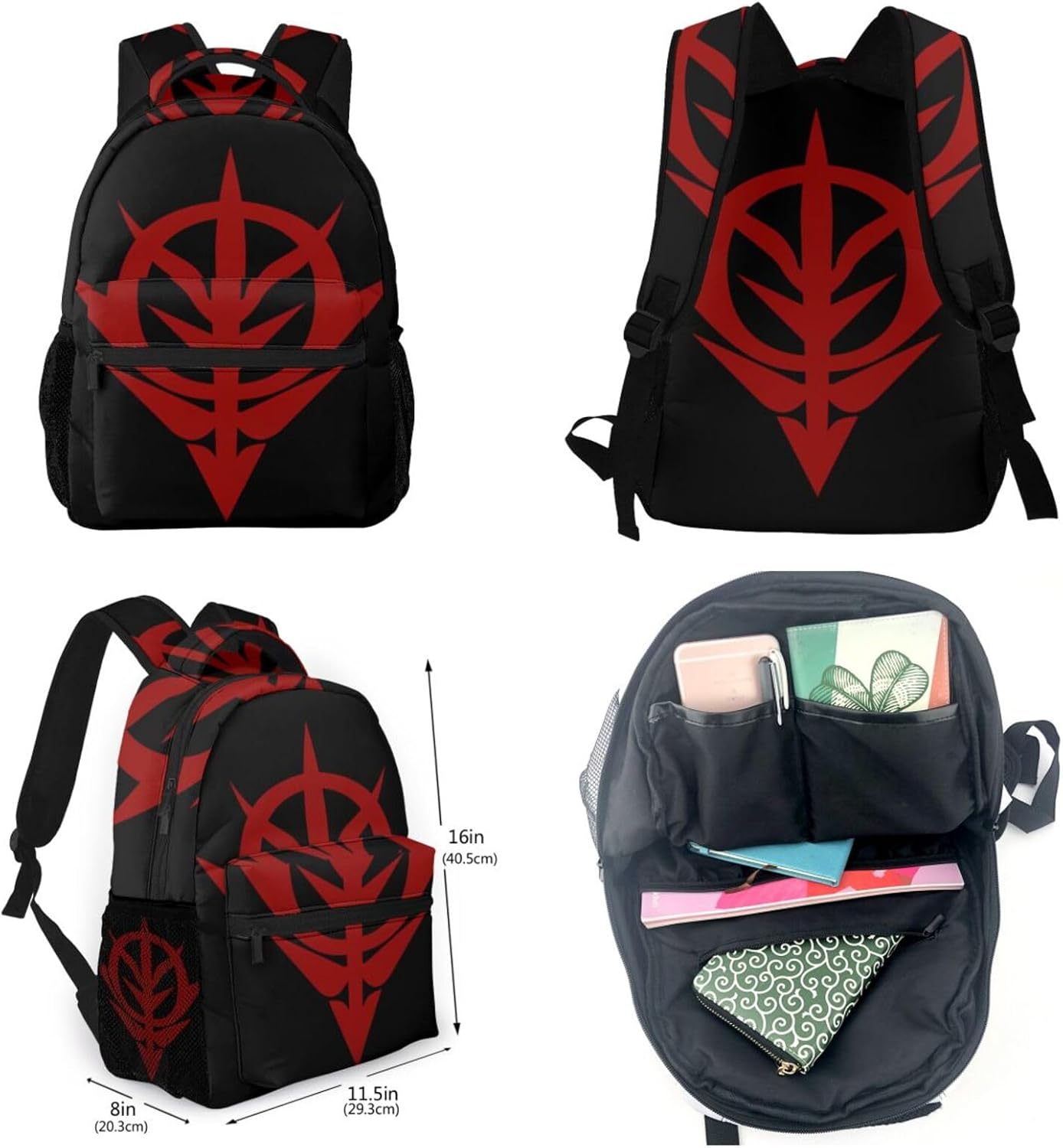 [GAGALU] リュック ネオジオンガンダム (3) バックパック通勤 通学 旅行カバン カジュアル リュックサック 多機能 外出