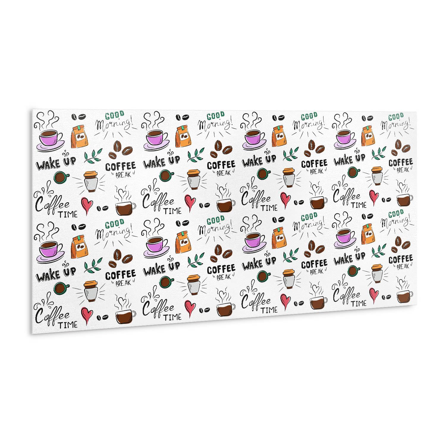 Panneaux imperméables muraux PVC adhésif cuisine 100x50cm revêtement mural étanche