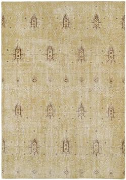 Kaleen Rugs Restoration Collection RES01-05 Gold Hand-Knotted 9 x 12 Rug