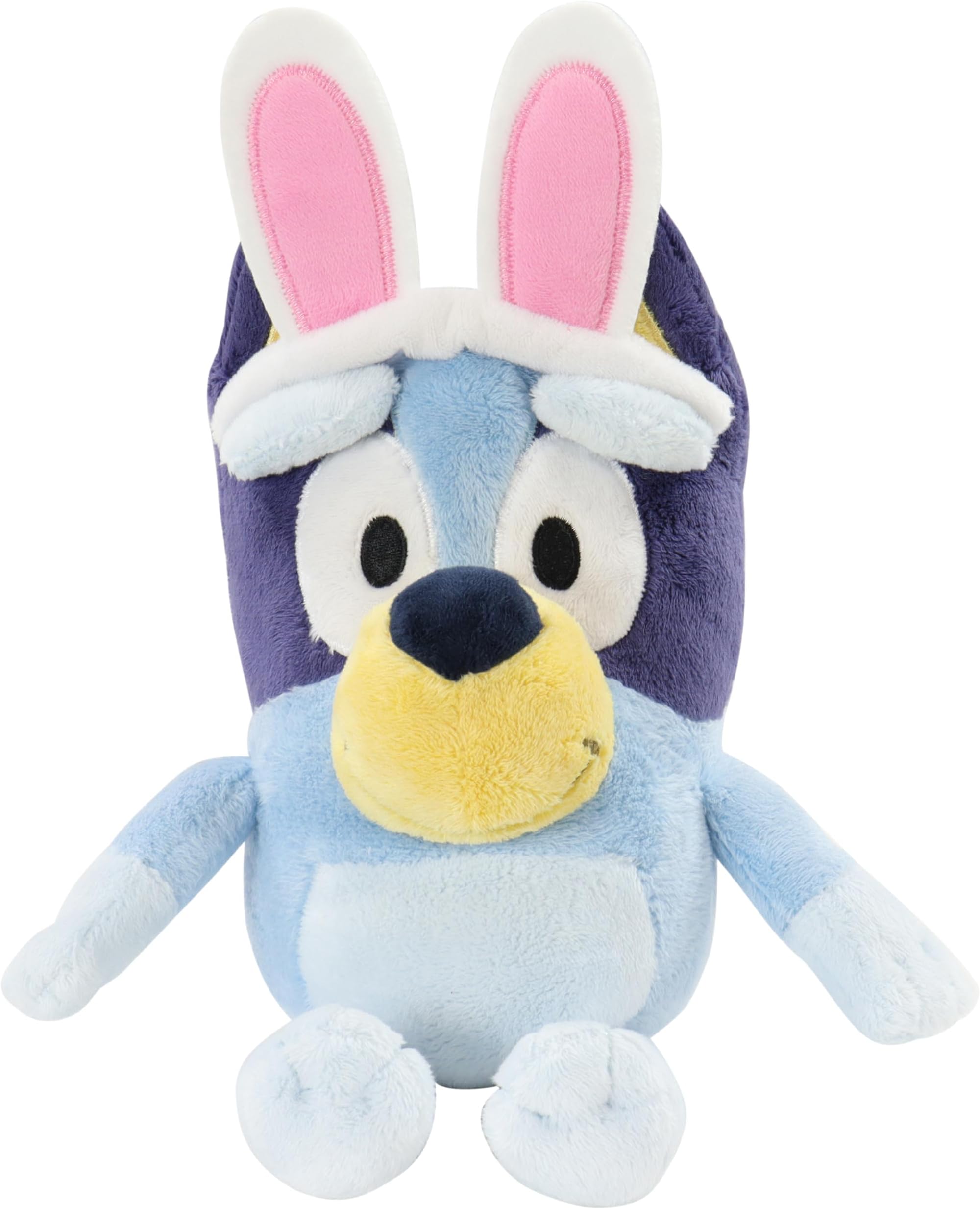 Animal Adventure | Bluey | 8" Bluey Plush with Bunny Ear Headband | Easter Basket Stuffed Animals for Kids | Cute & Huggable Ultra Soft Plushie Stuffers Toy Buddy | Collectable Gifts | Aged 3+