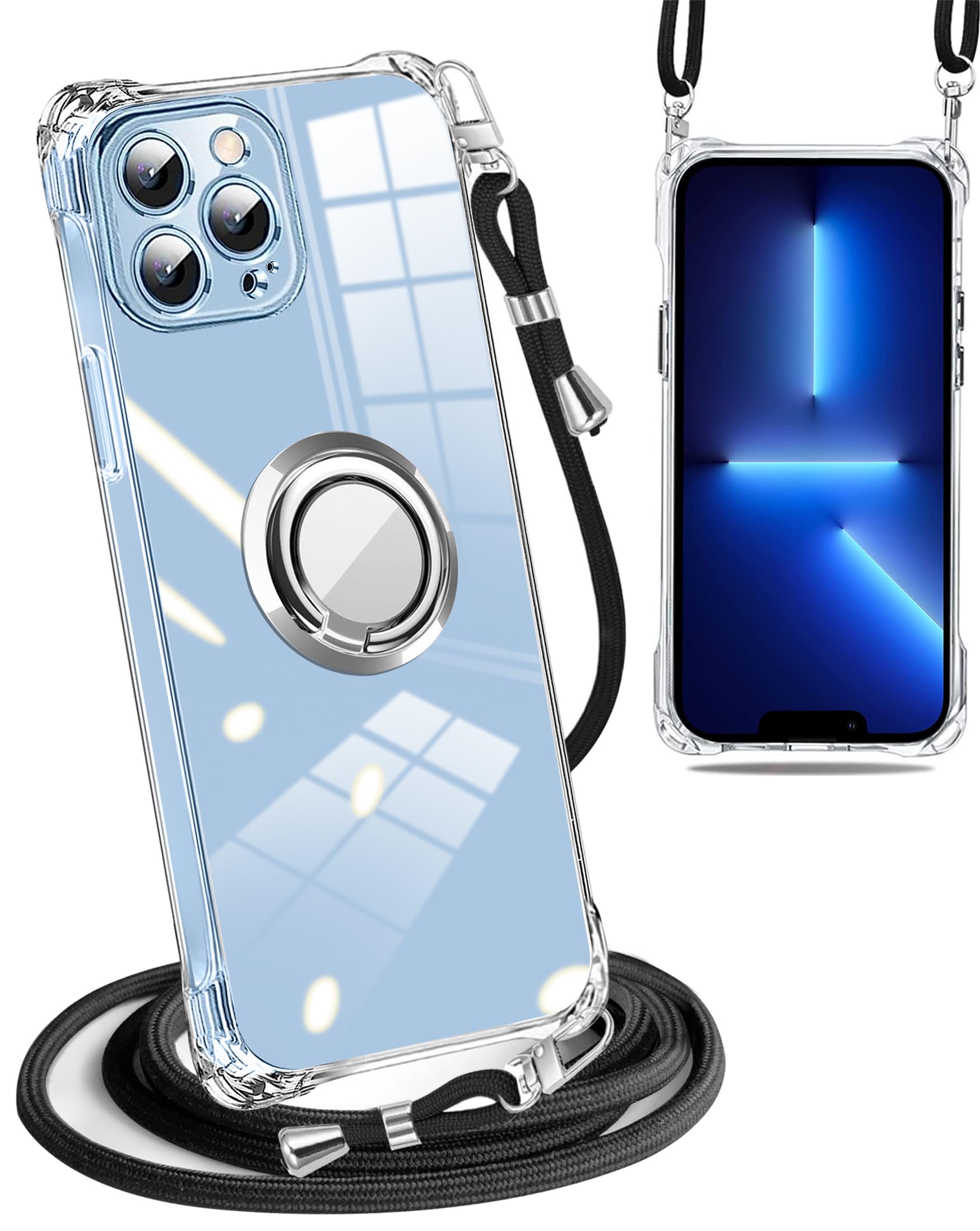 Amazon.co.jp: nahailun iPhone 13 pro ケース 軽量 リング付き