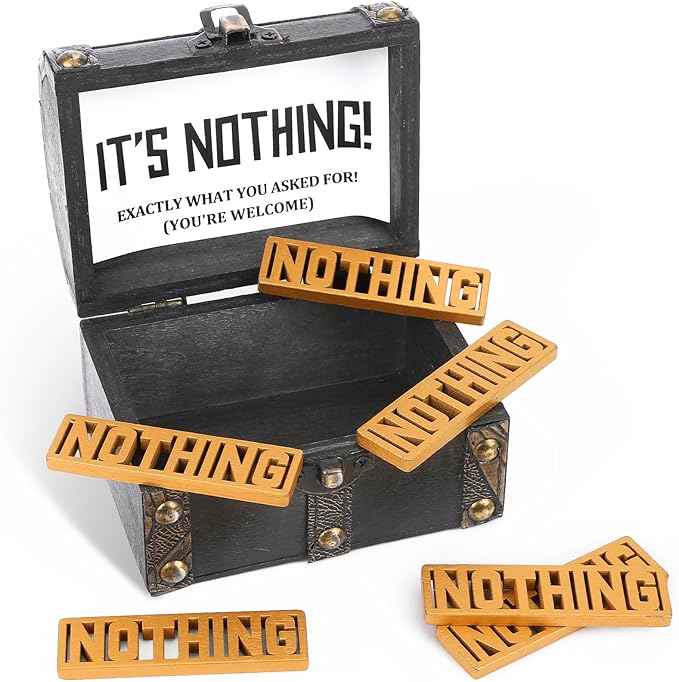 The Gift of Nothing Pirate Treasure Chest