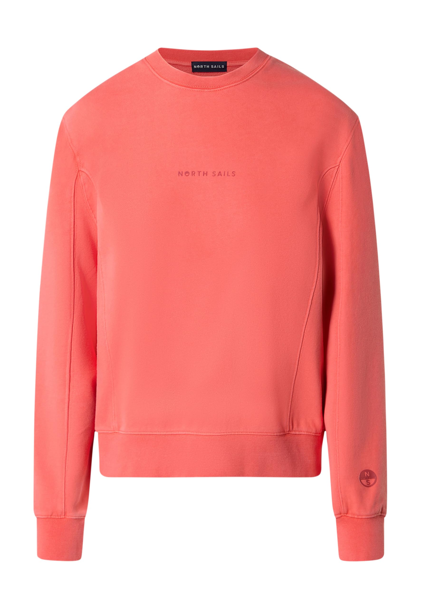 North Sails Felpa Senza Zip Donna Rosa-image