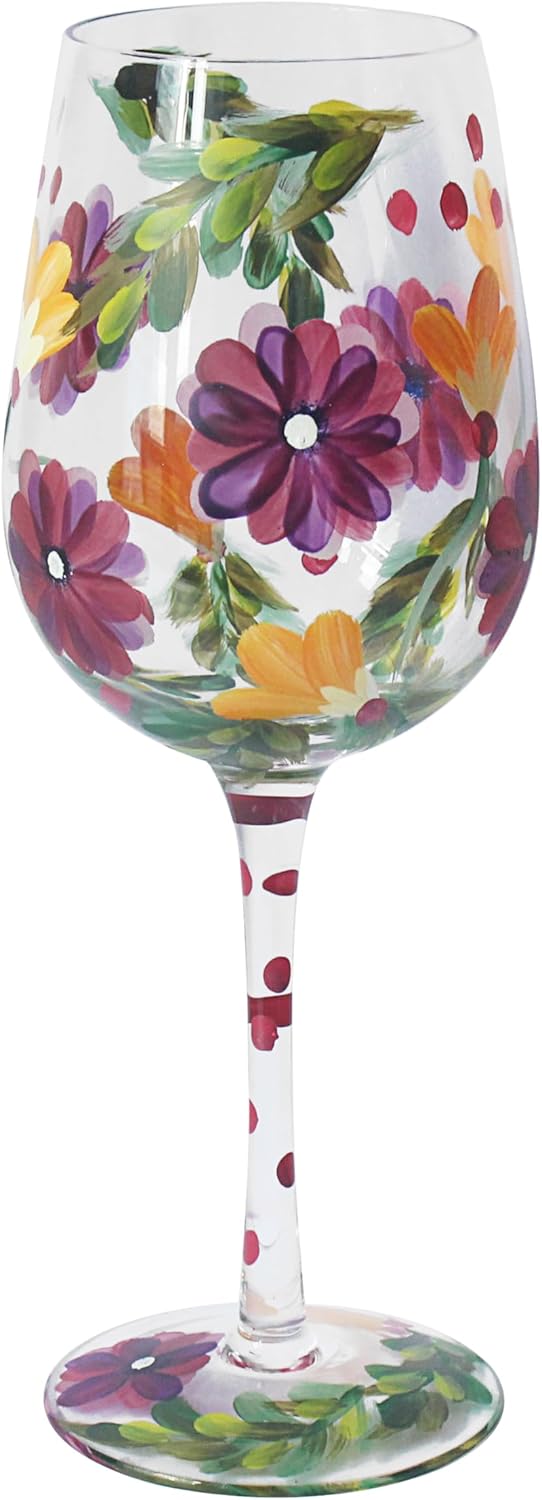 Lesser & Pavey Dragonflies Wine Glass Lynsey Johnstone for Home & Restaurants | Stylish Wine Glasses for Hot & Cold Drinks | Lovely Tableware Wine Drinking Glasses Gifts for Women & Men