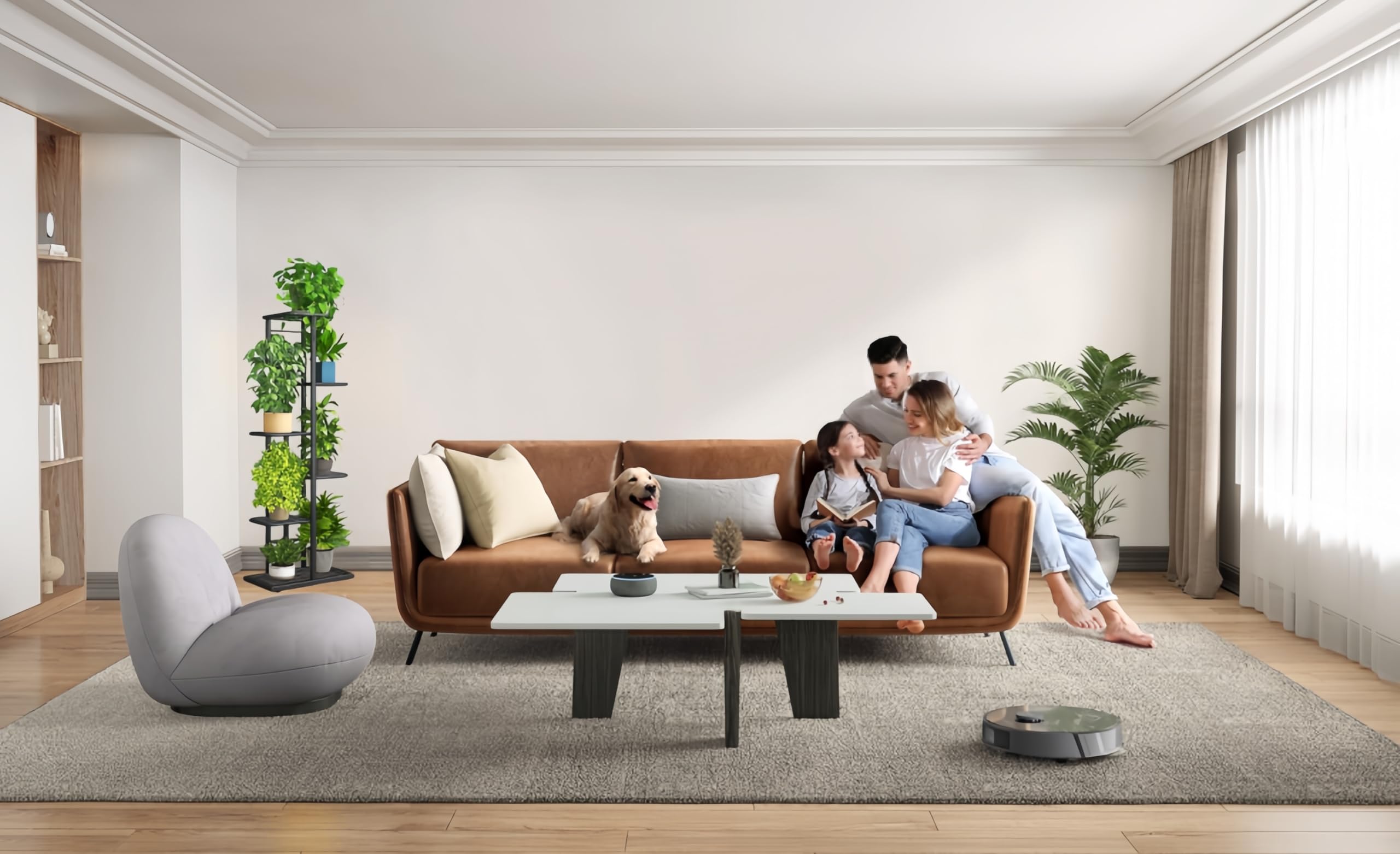 Estante de almacenamiento de metal gris profundo de 6 pisos para interiores y exteriores, capaz de acomodar 7 macetas, estante esquinero de 108 cm, adecuado para jardines, salas de estar