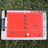 Vista 1 de Disc Store Tablero magnético de entrenamiento definitivo, tablero magnético multiusos, tablero magnético de doble cara con bolígrafo magnético