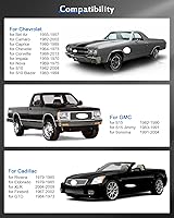 Vista 4 de ECCPP Espaciadores de rueda de 5 lengüetas de 1 pulgada (0.984 in) de 5 x 4.75 a 5 x 4.75 pulgadas, se adapta a Chevrolet Corvette 1984-2019
