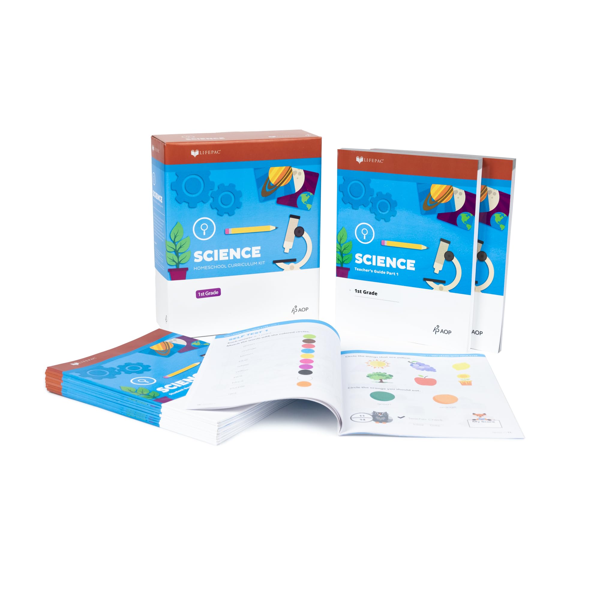 LIFEPAC 1st Grade Science Set Workbook – 1 April 1996