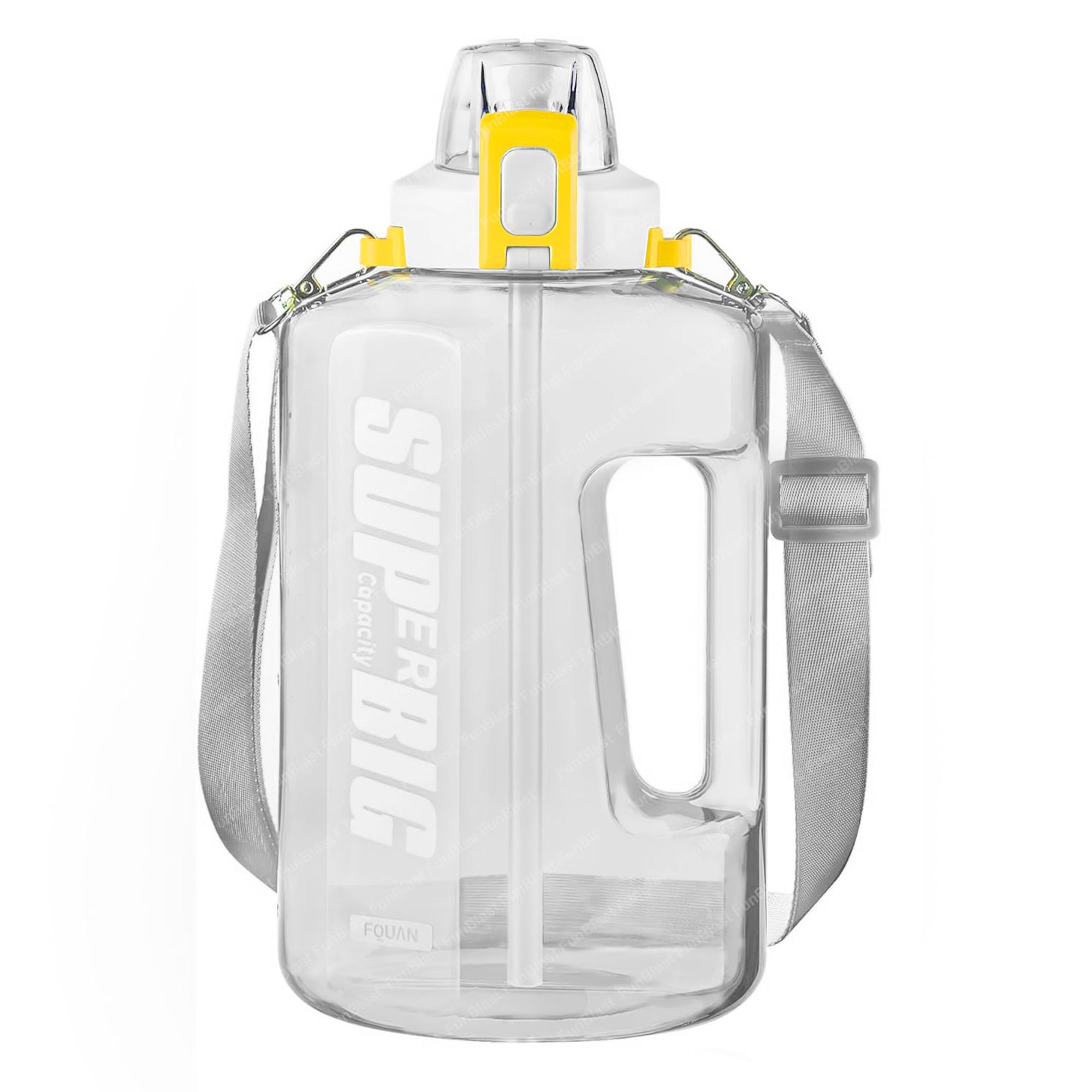 See full amazon price history chart for FunBlast 2.5 Litre Large Capacity, BPA Free Sports Water Bottle/Protein Gallon Bottle, Leakproof | Gym, Sports, Protein Shaker, Water Bottle for Gym, Polycarbonate, Polypropylene,Multicolor (White) FunBlast 2.5 Litre Large Capacity, BPA Free Sports Water Bottle/Protein Gallon Bottle, Leakproof | Gym, Sports, Protein Shaker, Water Bottle for Gym, Polycarbonate, Polypropylene,Multicolor (White) (B0DHGMD9YD) Amazon Price History, Amazon Price Tracker