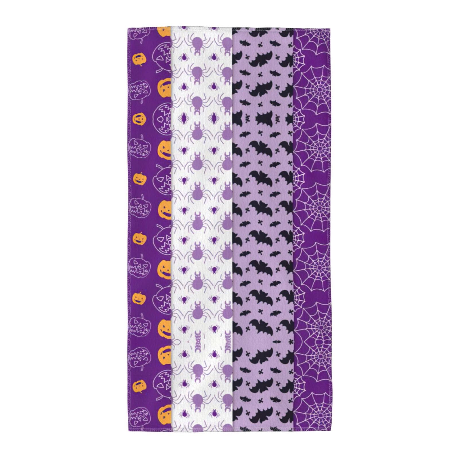 SDEGTHO Happy Halloween Fashion Printed Bath Towel High Water Absorption For Hiking Trip
