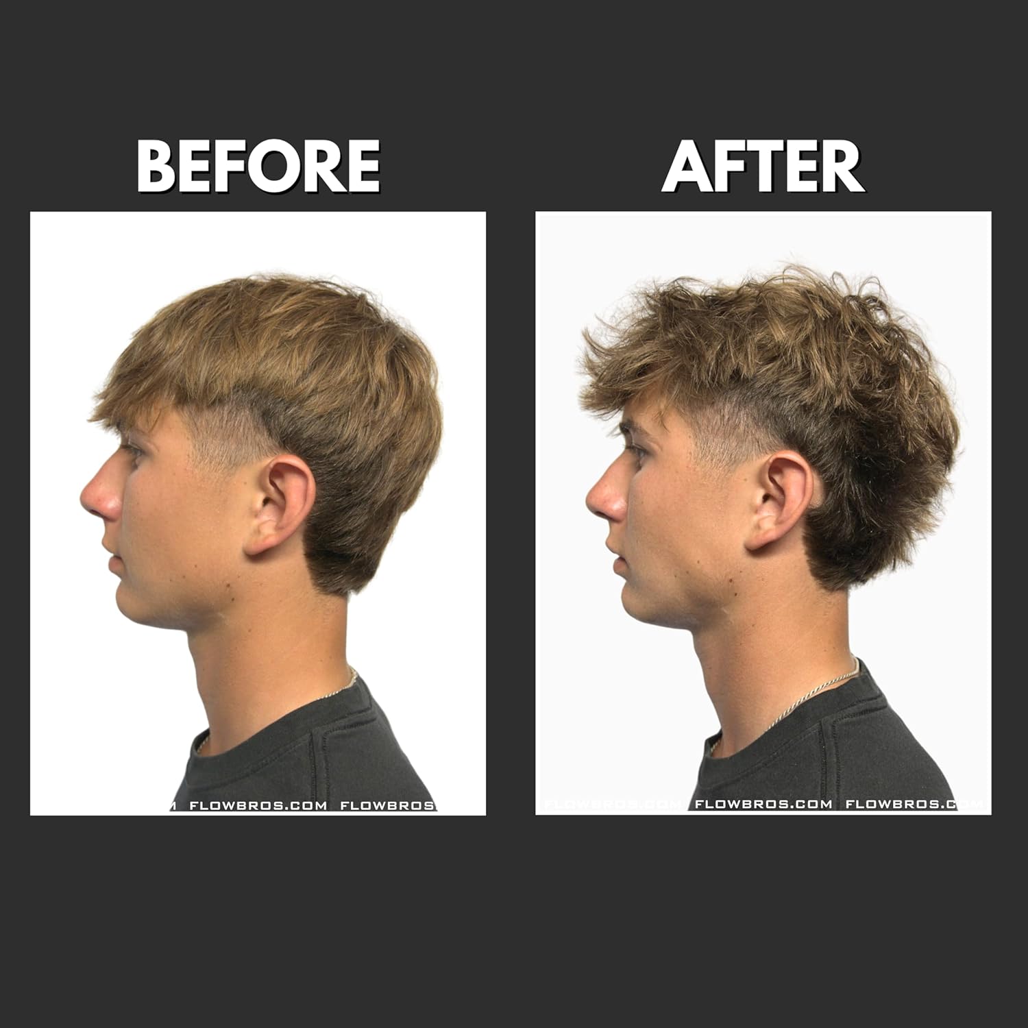 Flow Bros Sea Salt Spray for Hair – Texturizing & Volumizing Sea Salt Spray with Natural Ingredients, Vitamin B5 & Amaranth Seed Extract – Light Natural Finish, Alcohol, Paraben, Phthalate Free – 8oz - Image 2