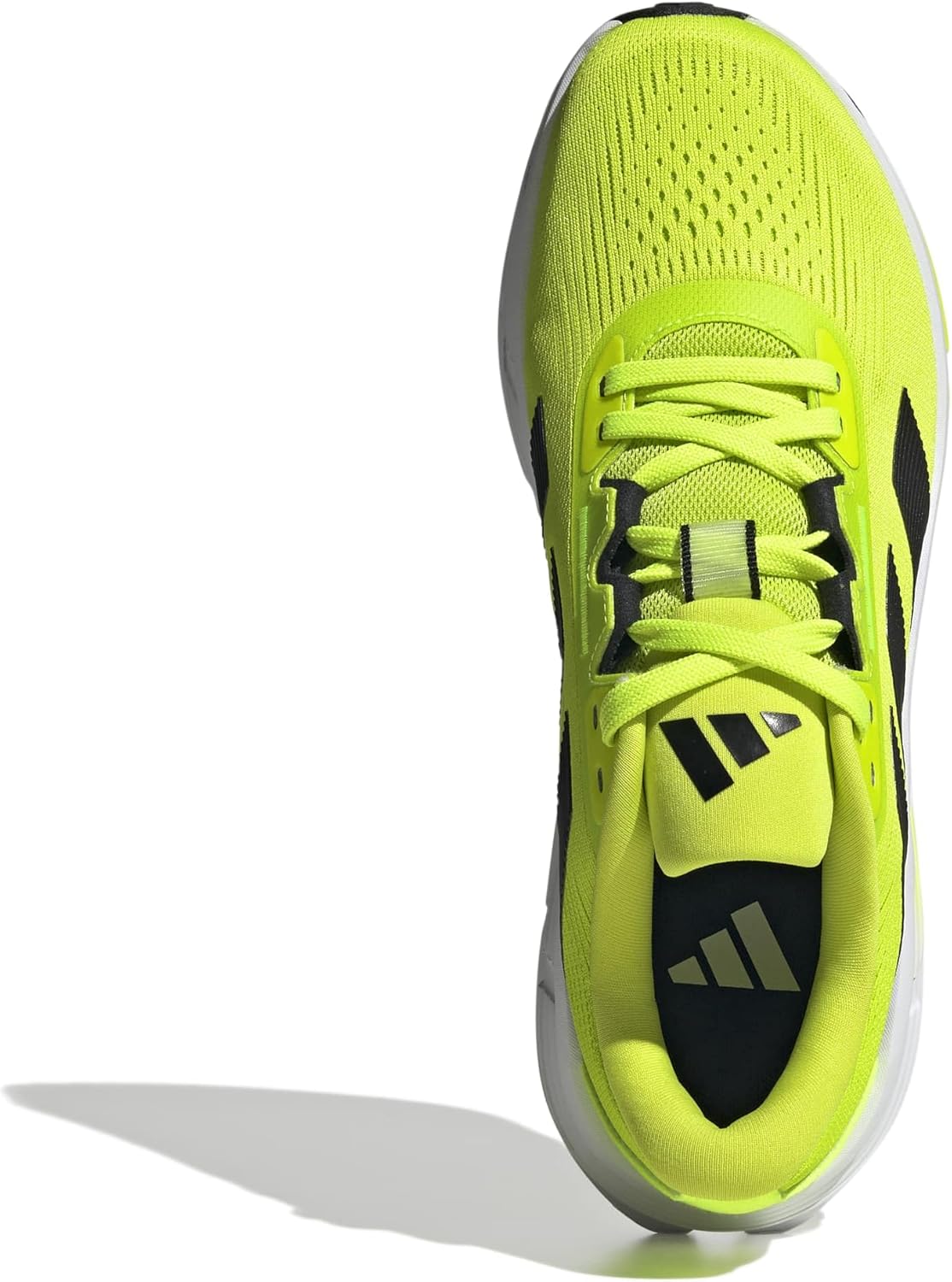 adidas Men's Questar 3 Running, Solar Slime/Black/Lucid Lemon, 4.5