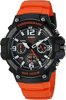 [カシオ]腕時計 クロノグラフ MCW-100H-4AV オレンジ メンズ 海外モデル [並行輸入品]
