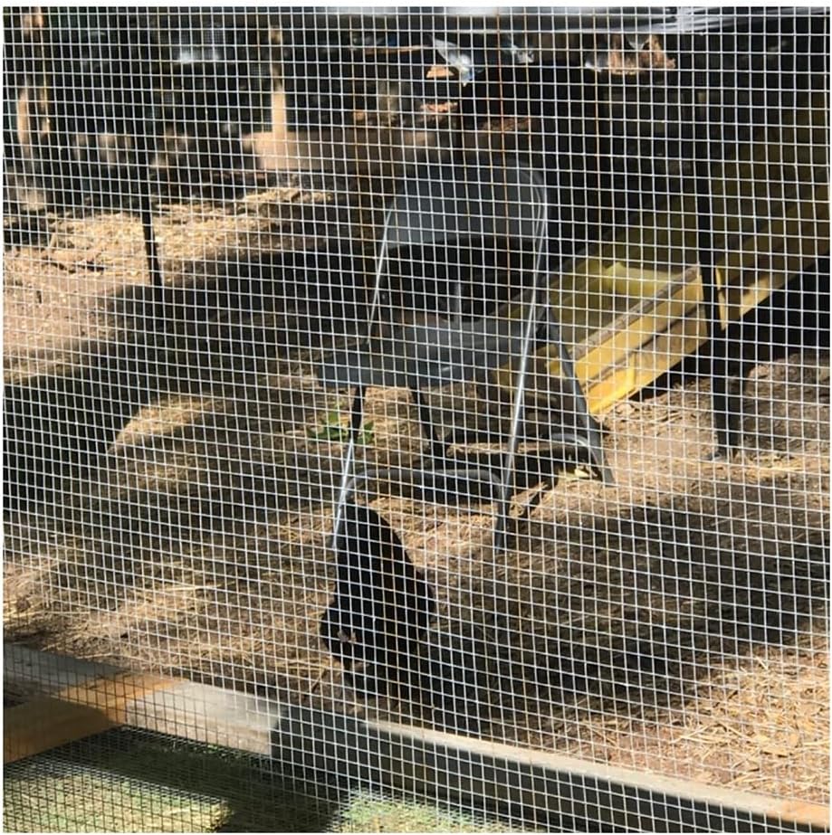 Hardware Cloth - Heavy Duty Stainless Steel Wire Mesh Roll - 1/4" 3/8" 1/2" Square Holes, Outdoor Animals Fence for Chicken Run, Dogs Cage(0.6|6x6mm,1x1m)