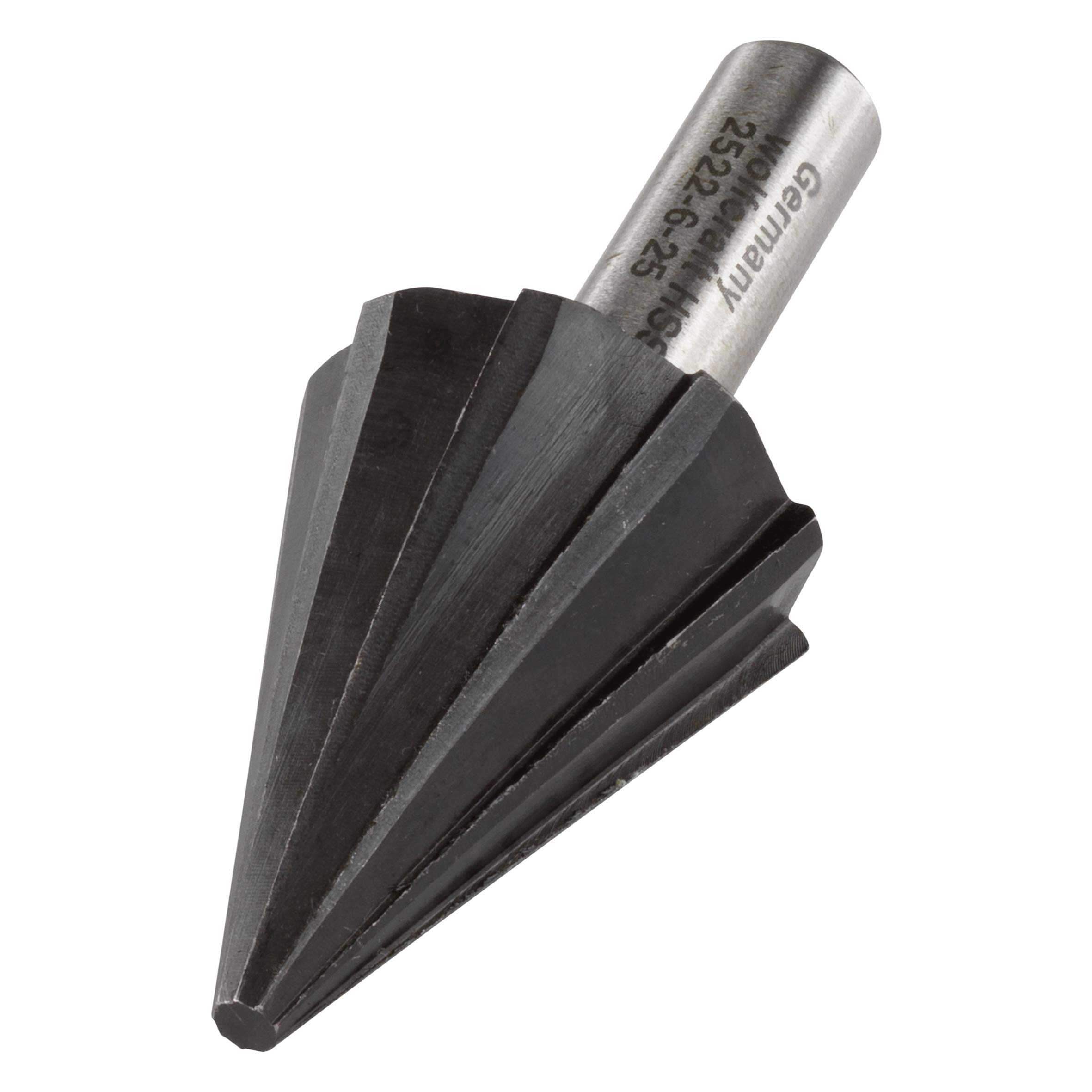Outil d'alésage wolfcraft 2522000 Hess avec tige 8 mm et capacité 6-25 mm