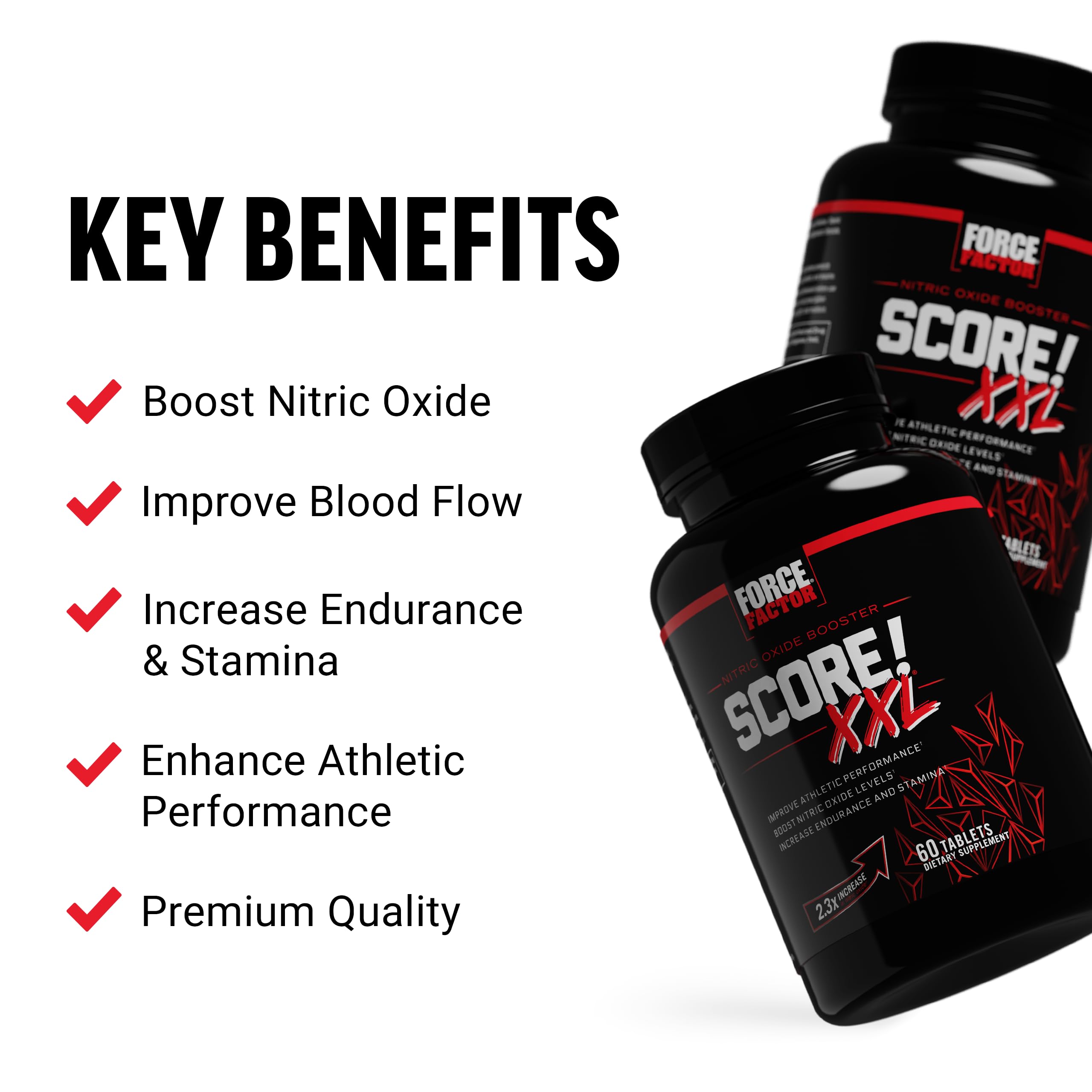 Force Factor Score! XXL Nitric Oxide Booster Supplement for Men — Amazon image 2