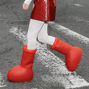 靴 Big red boots CTOSOCCERXP Big Red Boot Astro Boy Fashion Trend Anime
