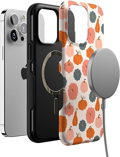 Vista 1365 de Casely - Funda para iPhone 14 Pro Max, Viva La Vida, Frida Kahlo Floral Collage, compatible con MagSafe 10 Frida Kahlo Viva La Vida Collage