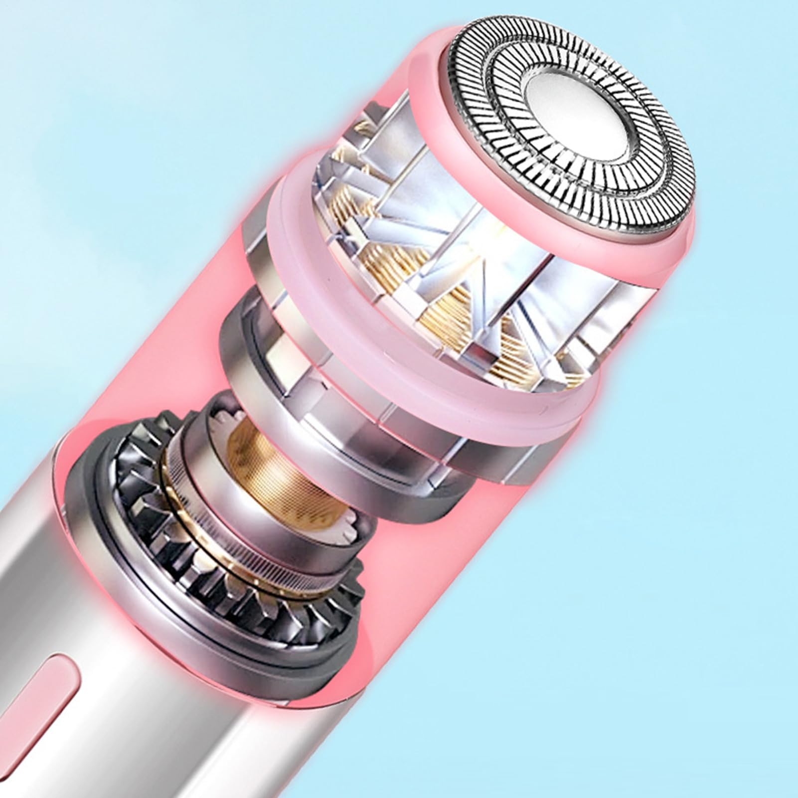Bikini-Trimmer, elektrisch, wiederaufladbar, trocken und feucht