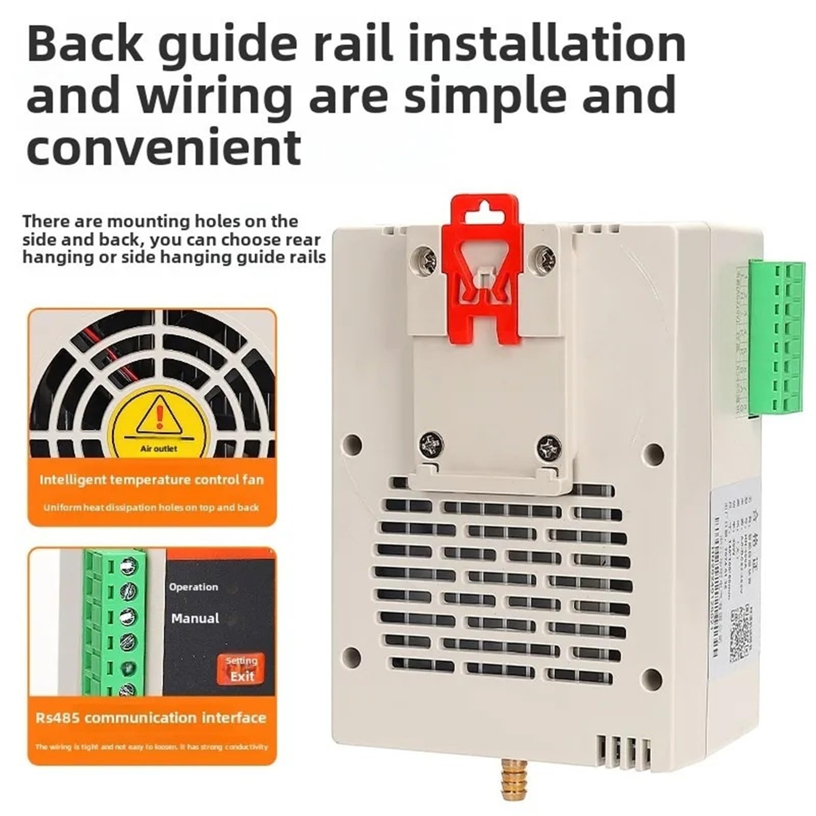 Deumidificatore industriale Deumidificatore completamente automatico da 13,5 once, adatto for scatola elettrica, con tubo di drenaggio(ACDC24V36V)