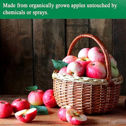 Miniatura 5 de De La Rosa Vinagre de sidra de manzana orgánico, crudo y sin filtrar, Kosher para Pascua, vegano y sin gluten, ideal para aderezos de ensaladas y