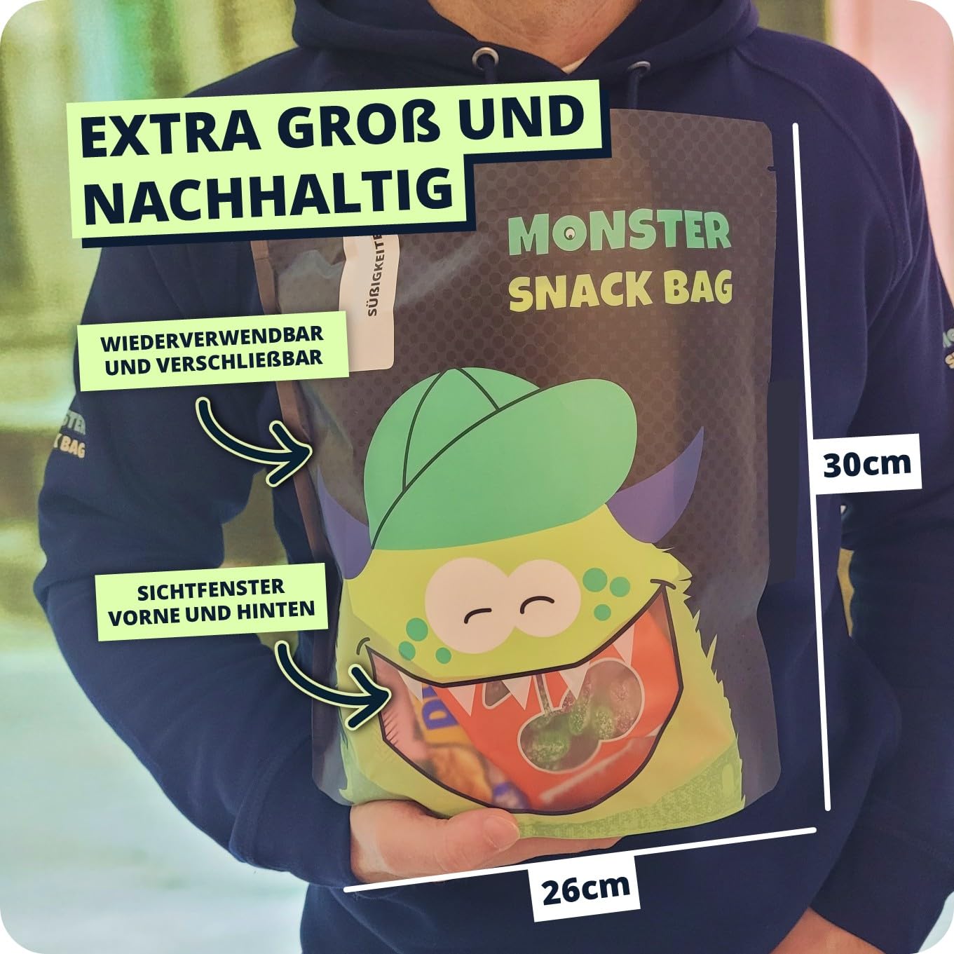 40 Trend-Süßigkeiten aus aller Welt in einer Box auch als Geschenk z.B. zum Geburtstag - XXL Mix mit amerikanischen Süssigkeiten und Sweets