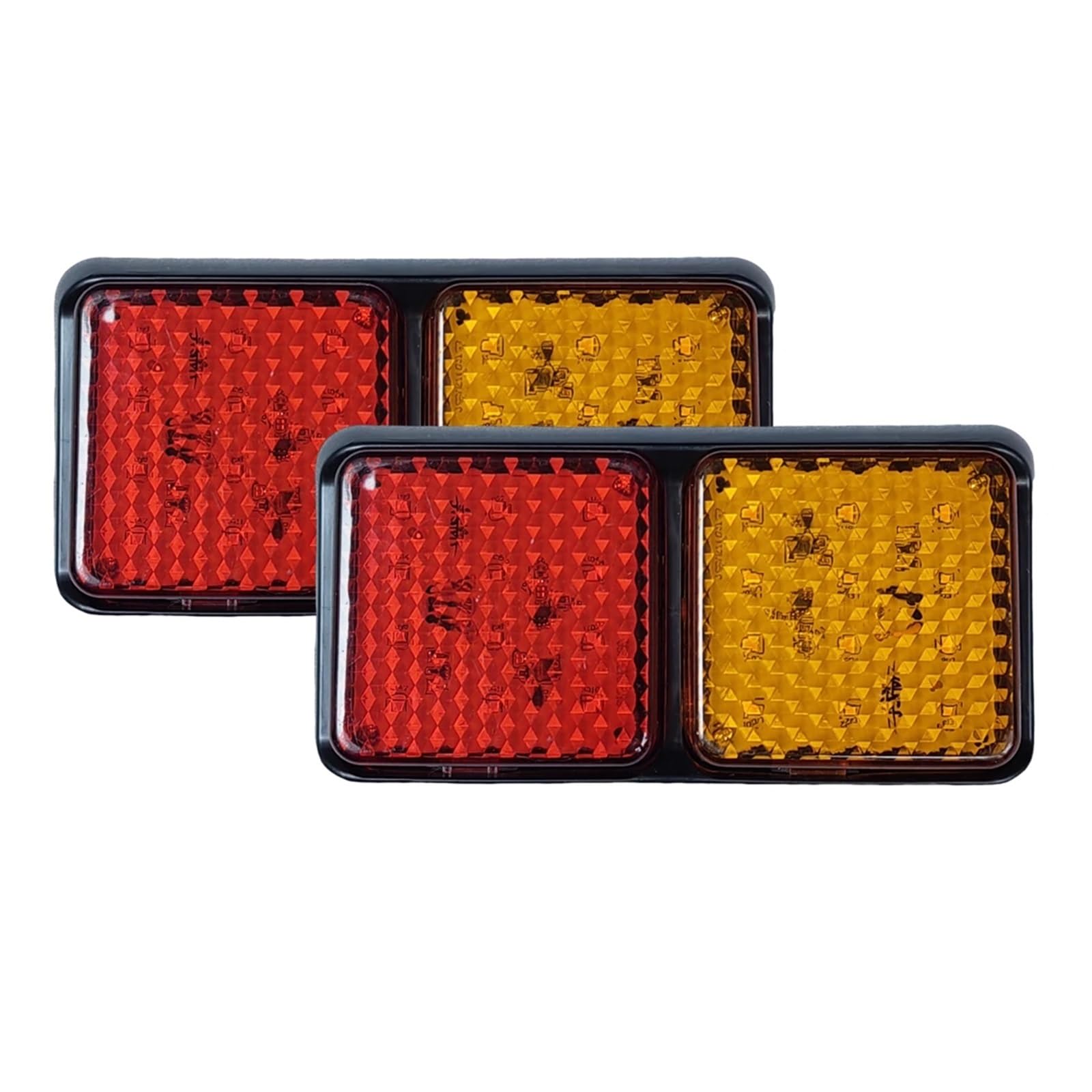 Faro Trasero Luz Trasera Remolque LED 12V 24V Para Caravana Tractor Carga Coche Luces Traseras Posición Freno Intermitente 2 Unidades Coche Luz Trasera