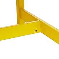 Vista 5 de Juego de mesa y banco para niños de Yaxa Basics para interiores, color natural.