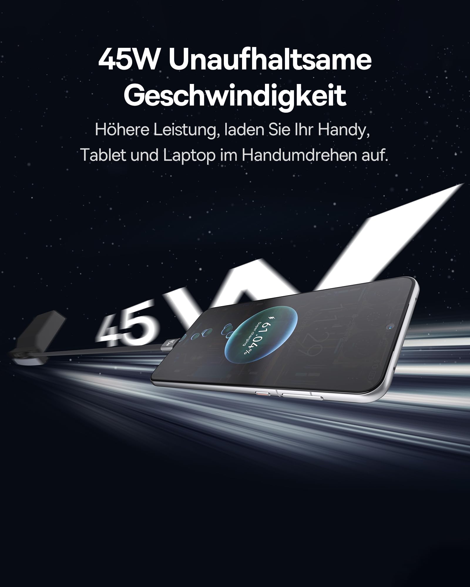 Baseus USB Hub 45W für Tesla Model Y und Model 3 2021 2022 2023, 4 in 1 Multi-Port Auto USB Ladegerät, Ausziehbare Docking Station mit Schnelllade-Kabel, Tesla USB C Hub für Auto Innenraum Zubehör