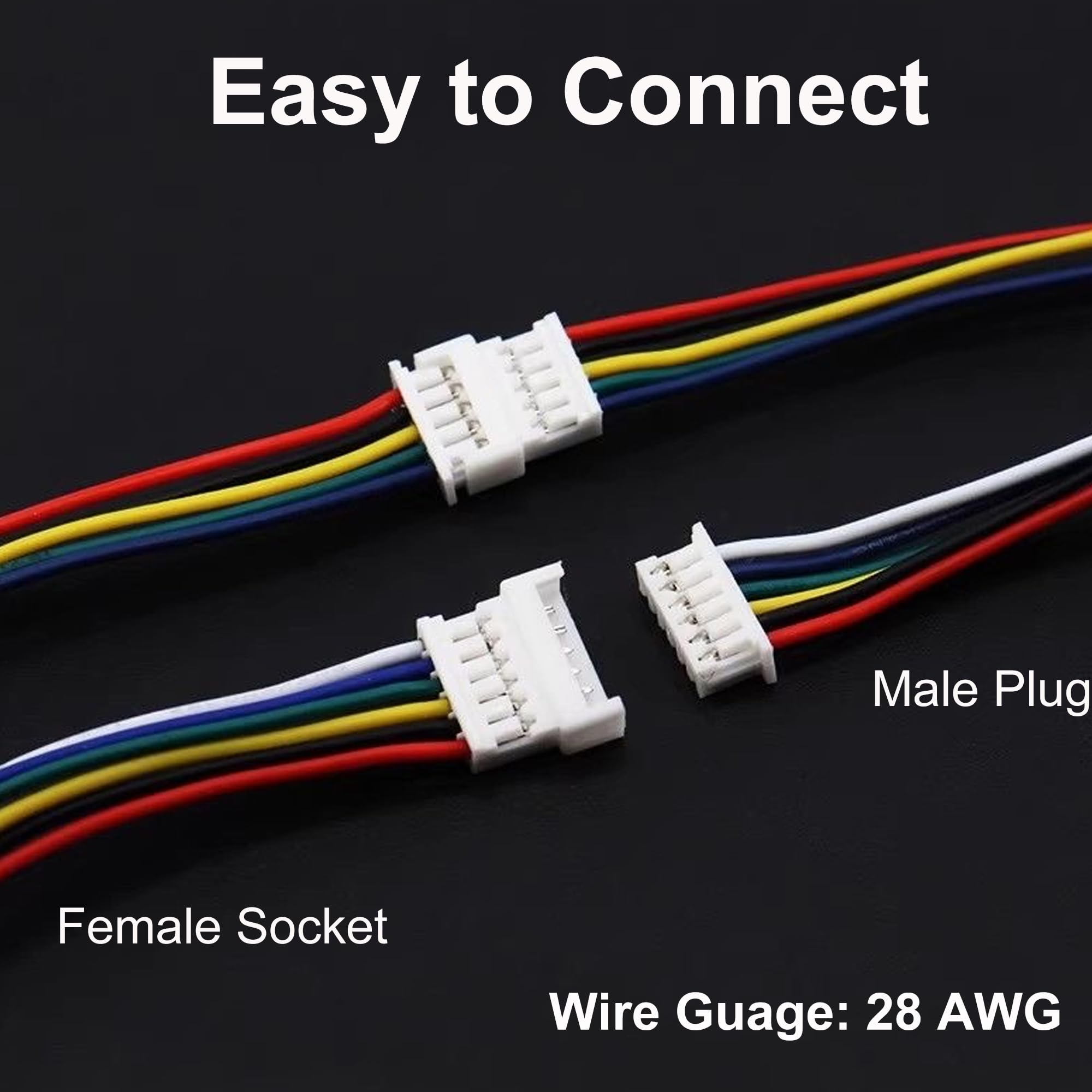JST Connector Kit - 360PCS Male & Female Connectors -5 JST Connector Kit - 360PCS Male & Female Connectors -5