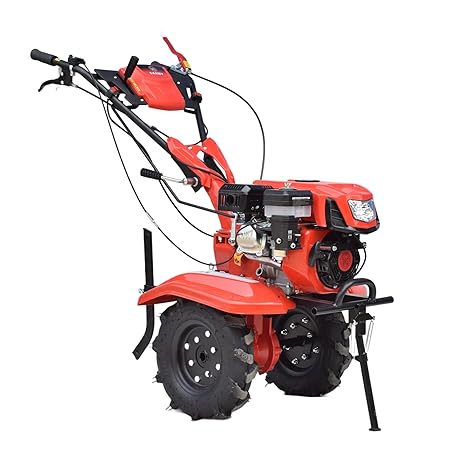 VIS 1000LR Head Light RED Power Weeder | 4 Stroke Advanced Technology 7HP Petrol Engine, Cultivator, Weeder with Metal Blades Used for Weeding in Agriculture & Crops