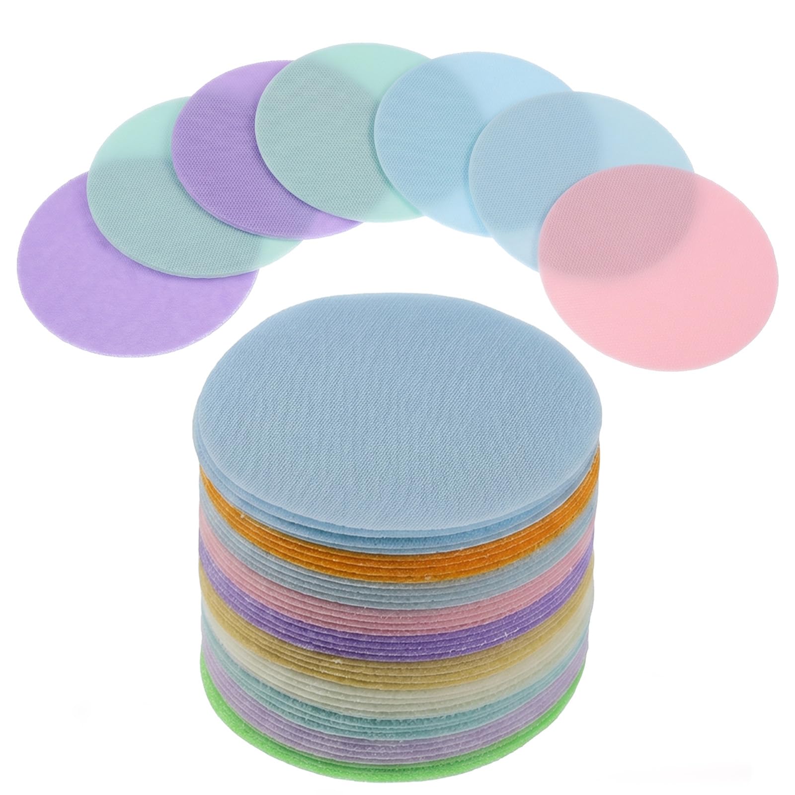 40 Pcs Carpet Spot Markers, 4 Inch Colorful Carpet Dots for Classroom Decoration – Non-Slip Sitting Spot for Elementary Teachers, Preschool, Kindergarten Circle Time, Group Activities & Line Up Spots