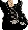 Squier Sonic Stratocaster HSS Maple Keyboard Black Electric Guitar