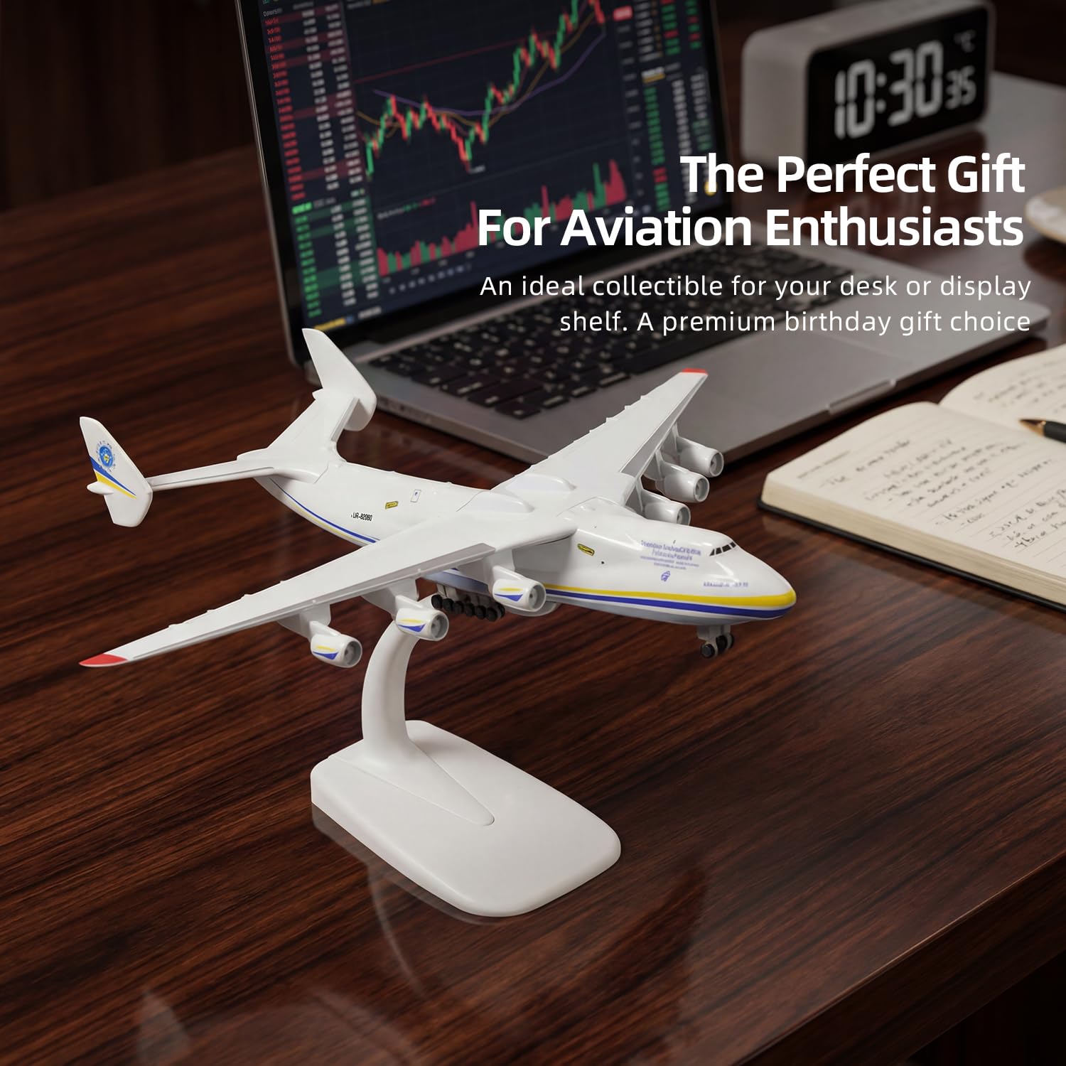 Amazon.co.jp: QIYUMOKE 1/400 AN-225 飛行機模型 ゴム製空港マット