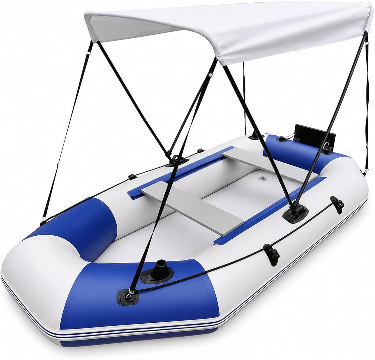 Toldo Bimini para Barco, 160x110 cm - Blanco