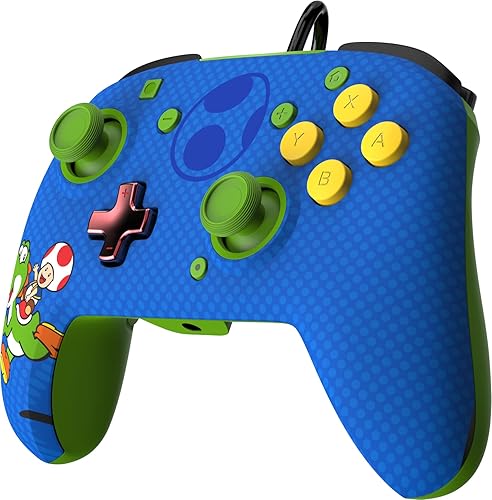 Vista 11 de PDP REMATCH Wired Controller for Nintendo SwitchLiteOLED - Toad & Yoshi