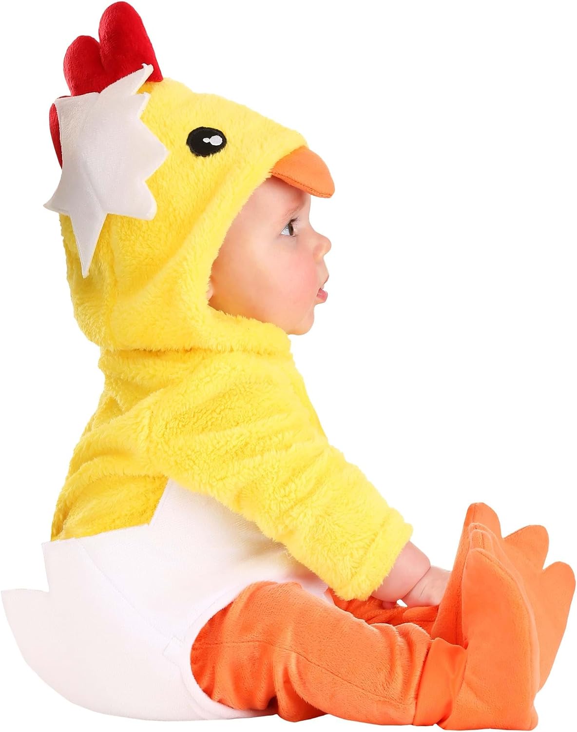 Adorable Infant Hatching Chicken Costume - Ultimate Comfort & Egg-ceptional Detailing