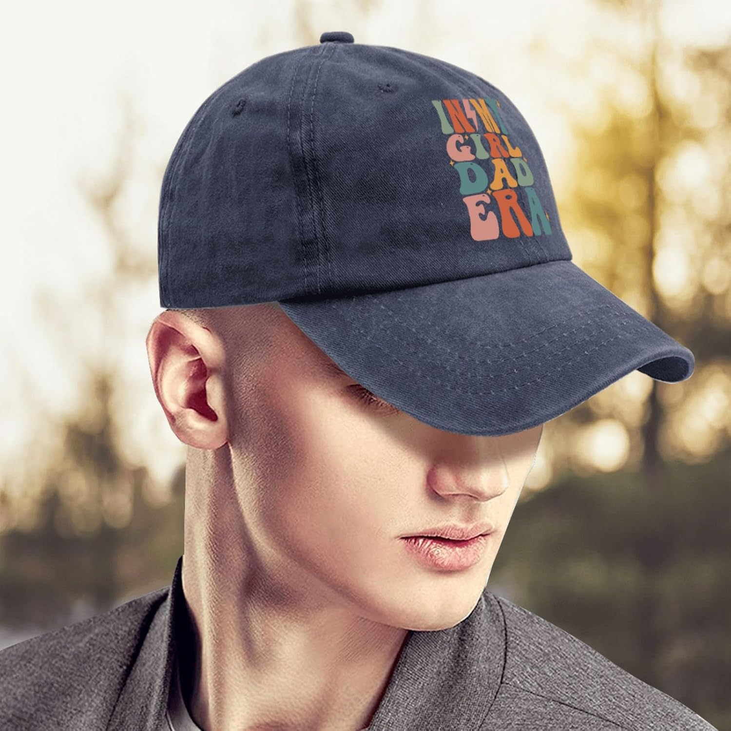 in My Girls Dad ERAS Baseball Hat Funny Embroidered Caps for Him image 4