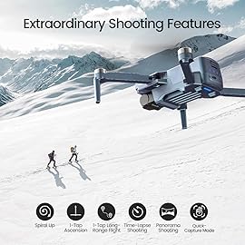 Holy Stone HS360S GPS Drones With 4K UHD Camera For Adults,FAA,249g Quadcopter Drone,10000 Feet Video Transmission,Auto Return,Follow Me, Brushless Motor,Beginner Mode, Special Gradient Color Edition