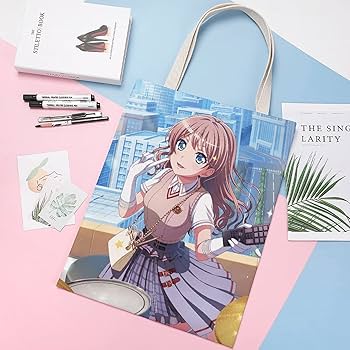 Amazon.co.jp: バンドリ！山吹 沙綾 ズックバッグ 可愛い アニメ