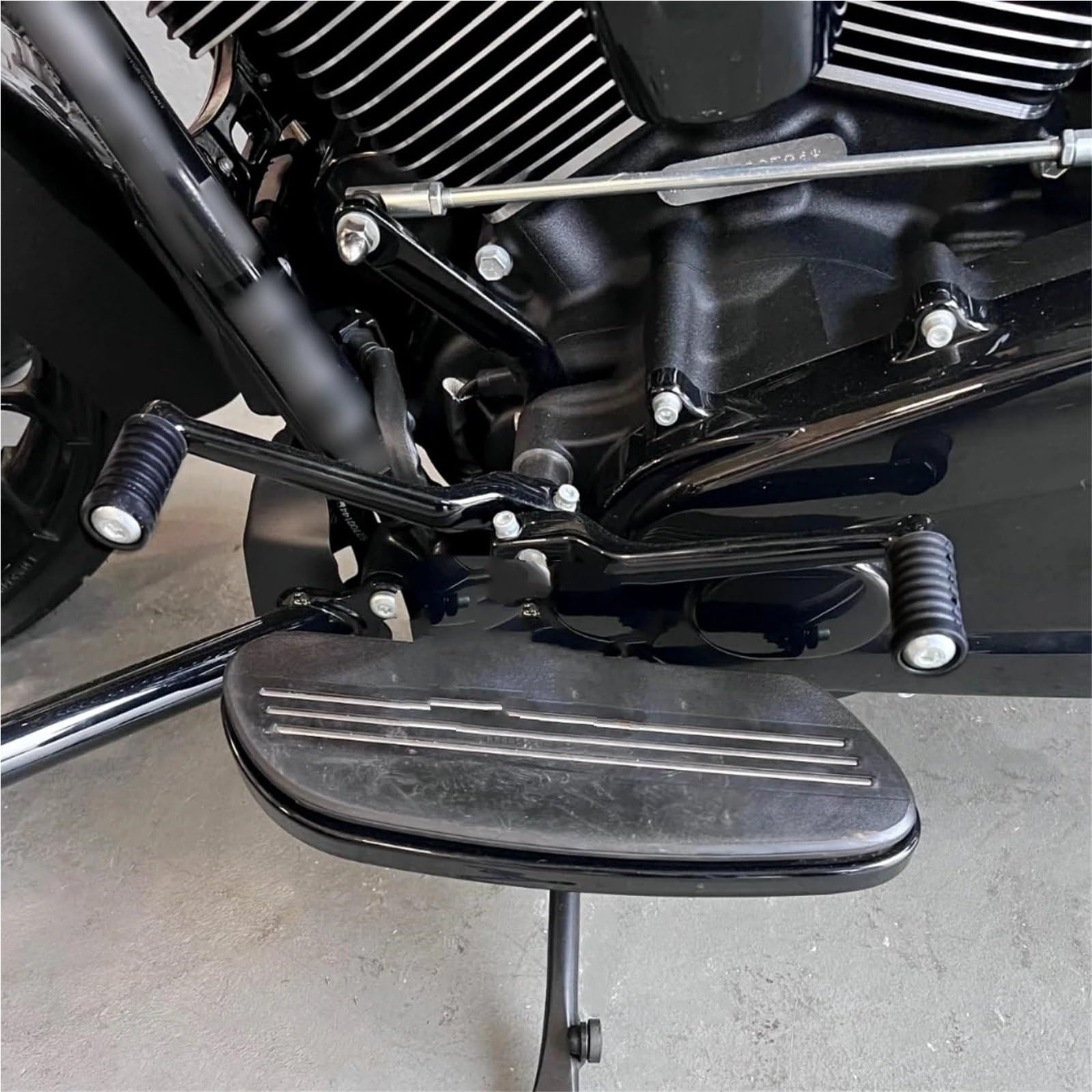 dźwignia zmiany nożna Dźwignia zmiany biegów Heel Toe ze zmiennym wałem Zestaw do zmiany biegów Harley FL Softail FLFBS FLHCS 2018-2024 CVO Road Glide(Set B 2018-2024)