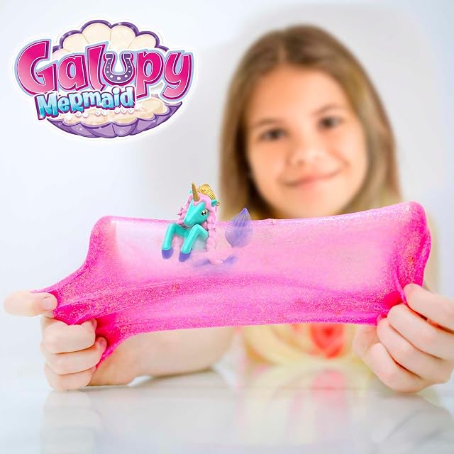 Foto 4 de 7 de CRAZE Magic Slime Galupy Mermaid, 6 Bolsas 75 ml con Figura Sorpresa