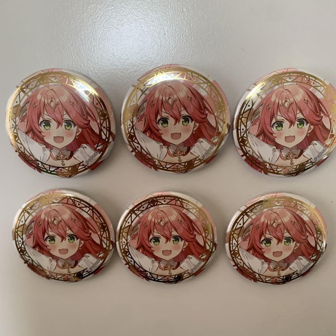 Amazon.co.jp: 6個 魔法少女ホロウィッチ さくらみこ 缶バッジ 等身
