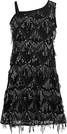 graduation women's dresses Babeyond 1920s Flapper Dress Gold | 1920s dress hire