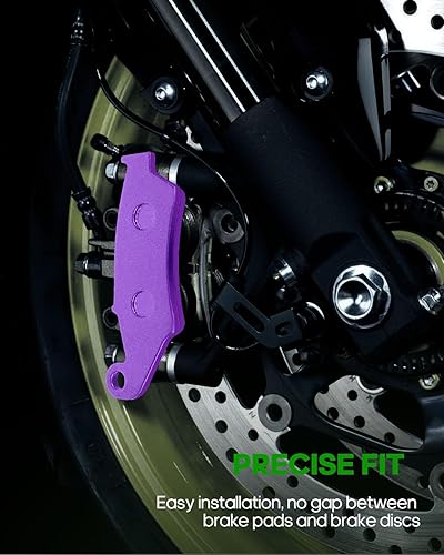 Miniatura 5 de SCITOO Pastillas de freno de fibra de carbono para Honda CR125R, Honda CR250R, Honda CRF250R, Honda CRF250R, Honda CRF250X, Honda CRF450R, Honda