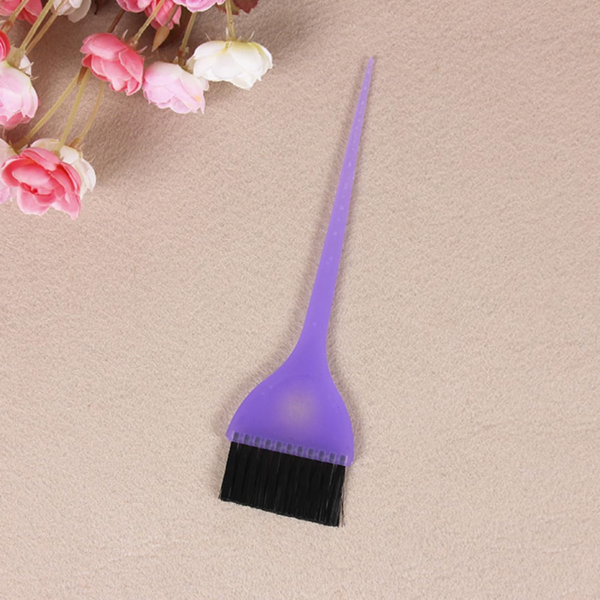Gatuida 12pcs Hair Tint Brush for Dyeing and Keratin Application, Sturdy Plastic Hairdressing Tool with Smooth Handle Design