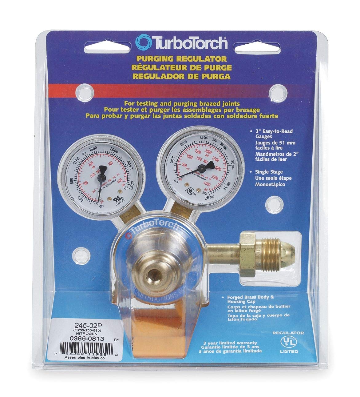 Regulator, Cylinder, Nitrogen, CGA580 Gas Welding Accessories Amazon