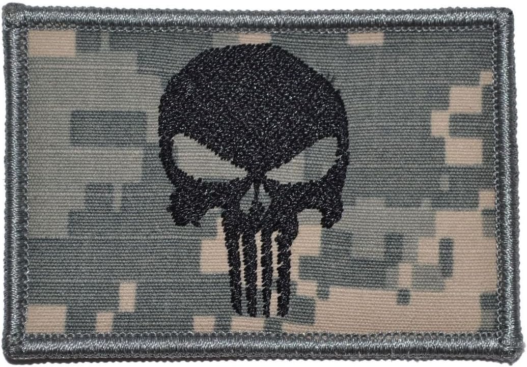 Punisher Skull 2x3 Morale Patch - ACU